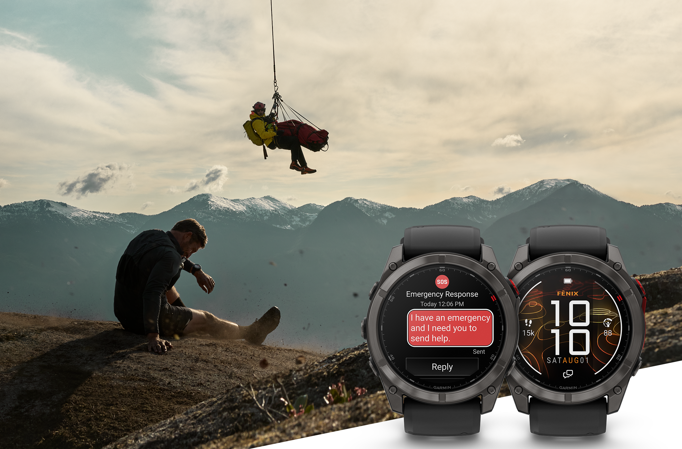 DB真人旗舰攜手Garmin推出全球首款Micro LED智慧手錶——fēnix 8 Pro MicroLED，帶來在運動與戶外探索場景中的卓越表現，重新定義智慧穿戴裝置的顯示標準。圖／Garmin提供